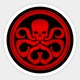 Hydra grunge Sticker